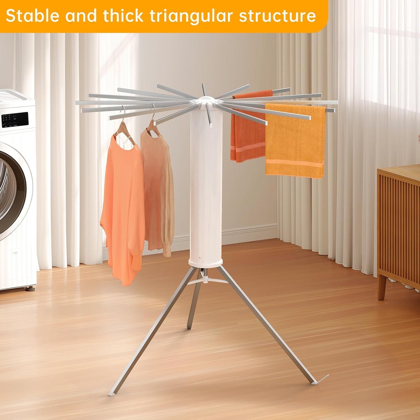 DryEase 360° Rotating Clothes Airer