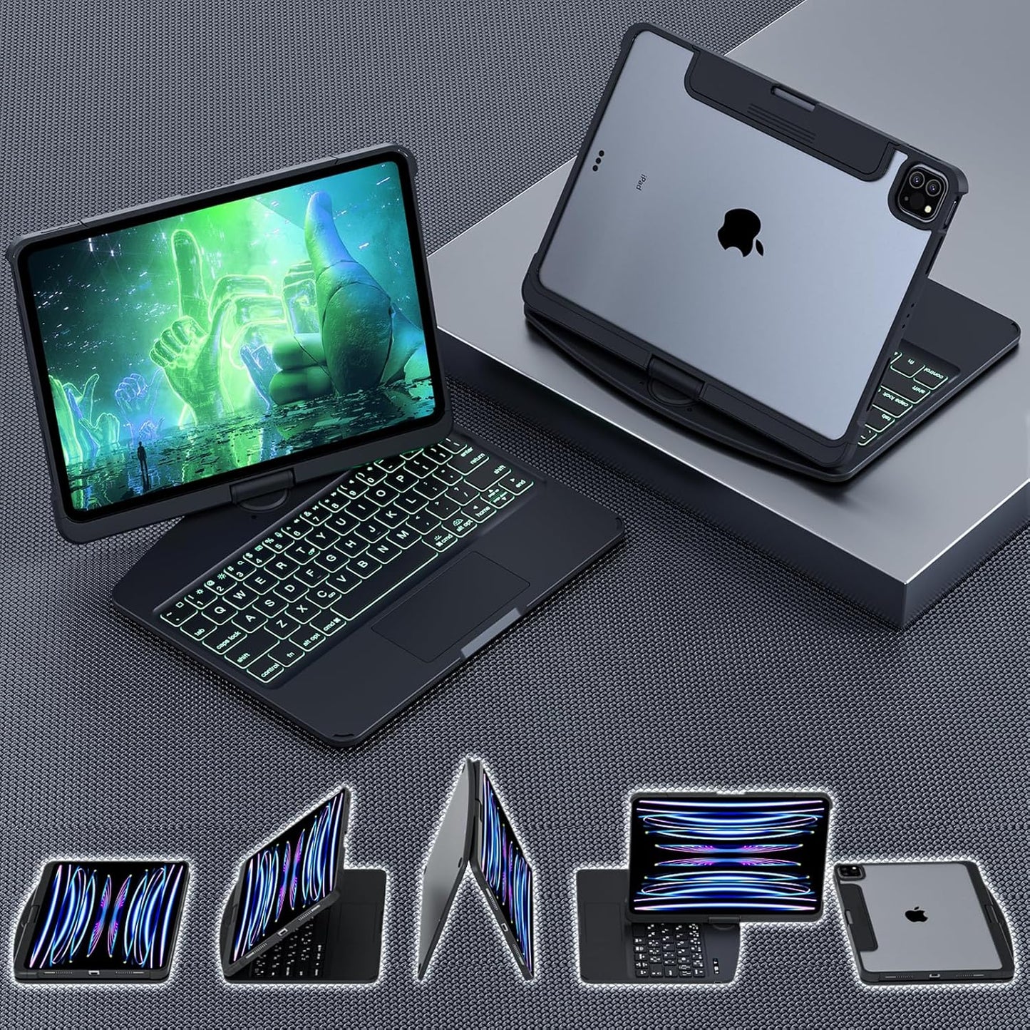360° iPad Keyboard Case
