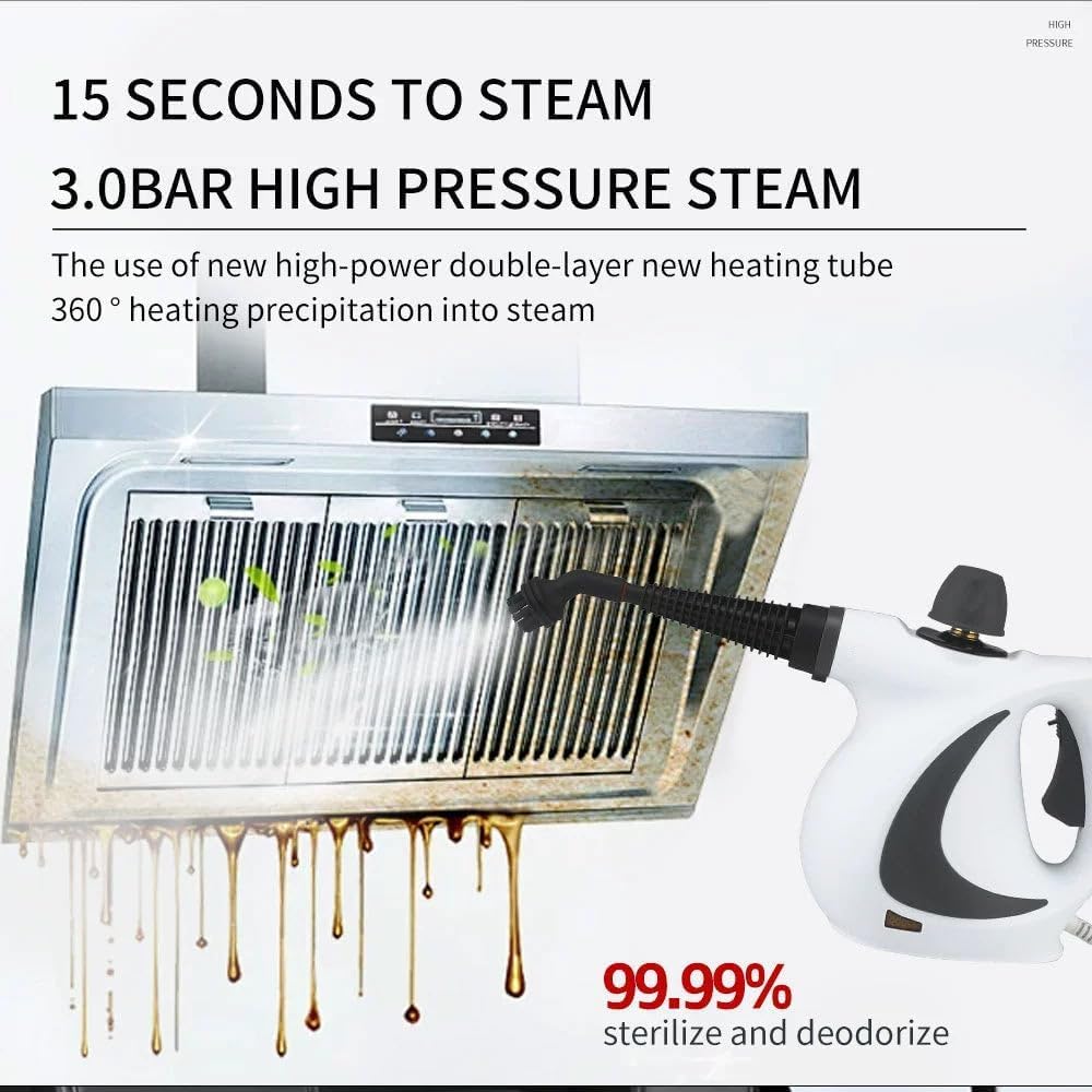 Pressurised Handheld Steamcleaner
