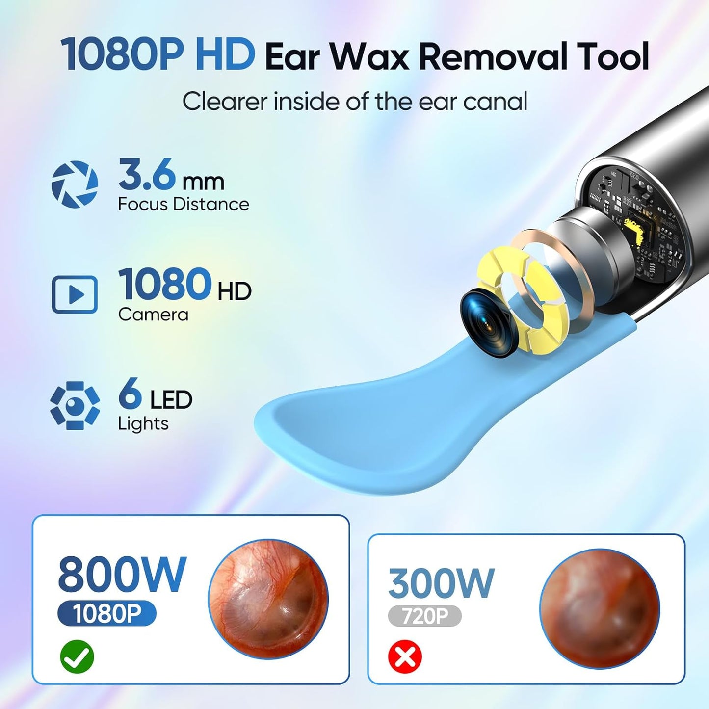 HD Ear Wax Removal Kit – See & Clean with Precision! 👂🔍